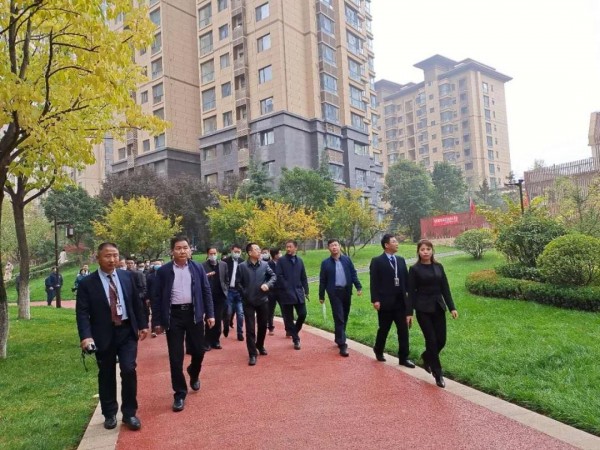 最美小(xiǎo)區(qū)评审组来啦！ 宝鸡石鼓天玺台项目收获肯定